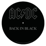 AC/DC - AC/DC Back To Black Slipmat - New Slipmat - K600z