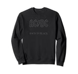 AC/DC - Back in Black Album Artwork Sweatshirt