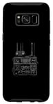 Galaxy S8 Vintage CB Radio Sketch Case