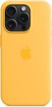 Apple Silicone Case With Magsafe Iphone 15 Pro Solskinn