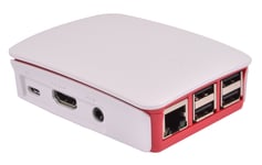 Raspberry Pi 3 Offisiell Case Rød/Hvit