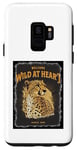 Coque pour Galaxy S9 Welcome Wild at Heart (grand chat guépard)