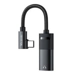 Adaptateur USB-C vers Mini Jack 3,5 mm + USB-C,JL1277