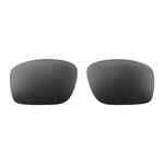 Walleva Black Polarized Replacement Lenses For Oakley Mainlink Sunglasses