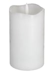 NORTHLIGHT Blockljus LED batteriljus med timer, vit