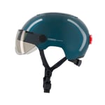 Cosmo Fusion - Casque avec éclairage Vélo Arrière Intelligent et Connecté - Feu Stop, Detection de Chute Automatique, Partage de trajet - Neuf