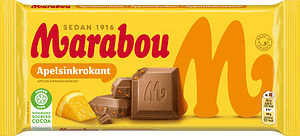 Marabou Mjölkchoklad Apelsinkrokant 200 gr