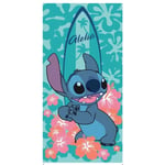 Lilo & Stitch Disney Aloha Handduk Badlakan Snabbtorkande 140x70cm Multifärg One Size