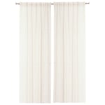 Classic Textiles Lotta Gardin 2-pack Linne/Offwhite