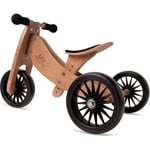 Kinderfeets Ecofriendly Trehjuling Barn Sparkcykel Bambu