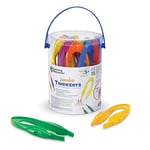Learning Resources Pince motricité Fine Maternelle (Lot de 12), nido & transvasement Montessori Pinces, bac sensoriel/Table d'activité Tweezers, Jeux Bebe, 3+