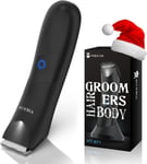 VIKICON Electric Groin Hair Trimmer Balls Shaver Body Groomer w/ LED light