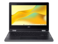 Acer Chromebook Spin 511 R757t-Tco - Flipputformning - Intel N-Series - N150 / Upp Till 3.6 Ghz - Chrome Os - Intel Graphics - 8 Gb Ram - 64 Gb Emmc - 11.6" Ips Pekskärm 1366 X 768 (Hd) - Wi-Fi 6E, Bluetooth - Svart - Kbd: Nordisk