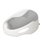 Angelcare Babybadsstöd (Grå) | Perfekt för spädbarn under 6 månader Grey 1 Count (Pack of 1)