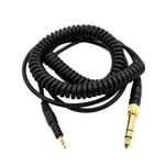 Headphone Adapter Spring Audio Cable Cord Wire DIY Replacement for ATH-M50X3552