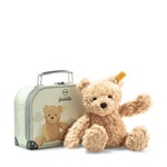 Steiff Jimmy Teddy bear in suitcase EAN 113918 Soft Cuddly Friends 25cm toy New