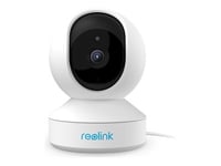 Reolink E Series E330 - Nätverksövervakningskamera - Panorering / Lutning - Inomhusbruk - Färg (Dag&Natt) - 4 Mp - 2560 X 1440 - Fast Lins - Ljud - Trådlös - Wi-Fi - 2.4Ghz Radio, 5Ghz Radio - H.264 - Dc 5 V