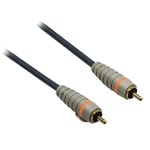 Digital Ljudkabel RCA hane - RCA hane 0.50 m Blå