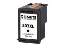 COMETE - 303XL - 1 Cartouche d’Encre Compatible pour HP 303 XL - Noir - Marque française
