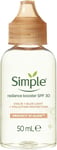 Simple Protect 'N' Glow Radiance Booster SPF 30 For Glowing Skin Invisible Sun