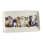 Mjau Assiett 21x12,5cm, Katt