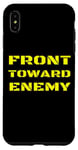 iPhone XS Max Front Toward Enemy Funny Military Soldier Joke Mine Quote Case