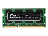 Coreparts - Ddr3 - Modul - 4 Gb - So Dimm 204-Pin - 1333 Mhz / Pc3-10600 - Cl9 - 1.5 V - Ej Buffrad - Icke Ecc