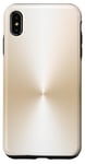 Coque pour iPhone XS Max Couleur beige simple minimaliste