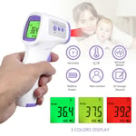 GANBUY 3 Color Backlight Forehead Digital Infrared Thermometer High Precision Fast Non-Contact