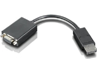 Adapter AV Lenovo DisplayPort - D-Sub (VGA) czarny (DP TO VGA VIDEO CABLE)