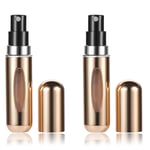 Mini Refill Parfymflaska Guld 5ml