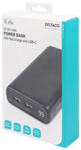 DeltaciPowerbank 20A 60W PD Laddas med USB-C och 2x USB-A ugångar