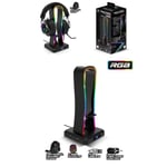 MOPPRO Support Casque Gamer, Gaming Porte Casque ps5, Simple et