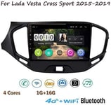 QXHELI 8 « Android 8.1 Car Radio Navigation GPS pour Lada Vesta Cross Sport 2015-2019 AUTORADIO Tactiles Appels Mains Libres Écran MirrorLink SWC Dab + 2DIN