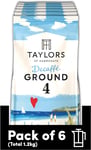 Taylors of Harrogate Decaffe Ground Roast Coffee, 200 G (Pack of 6 - Total 1.2Kg