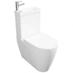 Combi 2-In-1 Toilet, Basin & Soft Close Seat With Mono Basin Mixer | K-VIT