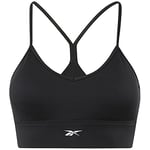 Reebok Women's Workout Ready Sports Bra, Night Black, XXL Plus UK