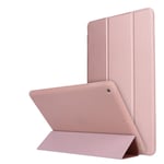 iPad 10.2 (2019/2020/2021) - Tri-Fold läderfodral Rose Gold