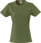 Clique Basic T-skjorte Dame XL Oliven Grønn