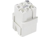 Harting 09 12 005 3101 Tilslutningsindsats Han® Q 5 + Pe Crimp 10 Stk