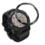 KOMI Bezel Ring Compatible with Garmin Fenix 6/6 PRO Smart Watch, Stainless Steel Anti Scratch Protection Bezel Styling Adhesive Circle (B01)