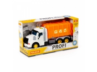 Polesie Polesie 86501 Profi 'communal drive car, orange, light, sound in a box