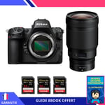 Nikon Z8 + Z 50mm f/1.2 S + 3 SanDisk 32GB Extreme PRO UHS-II SDXC 300 MB/s + Ebook 'Devenez Un Super Photographe' - Hybride Nikon