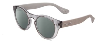 Havaianas TRANCOSO/M Unisex Round Polarized Sunglasses Silver Grey 49mm 4 OPTION