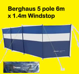 Berghaus 6m WINDBREAK Windstop 6m accessory to air tent w pegs and guylines