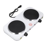 Electric Hot Plate 2000W Double Cooker Plate Countertop Electric Heater UK