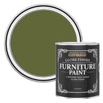 Rust-Oleum Green Furniture Paint in Gloss Finish - Jasper 750ml