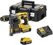 Dewalt 18V XR li-ion SDS+ Rotary Hammer Drill Quick Change Chuck 2 x 5AH Battery