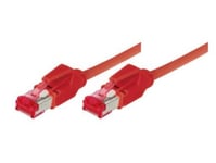 Tecline 0,3M Cat6a S/Ftp, 0,3M, Cat6a, S/Ftp (S-Stp), Rj-45, Rj-45