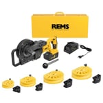 REMS 580068 R220 Bukkemaskine 16-32 mm, med batteri og oplader